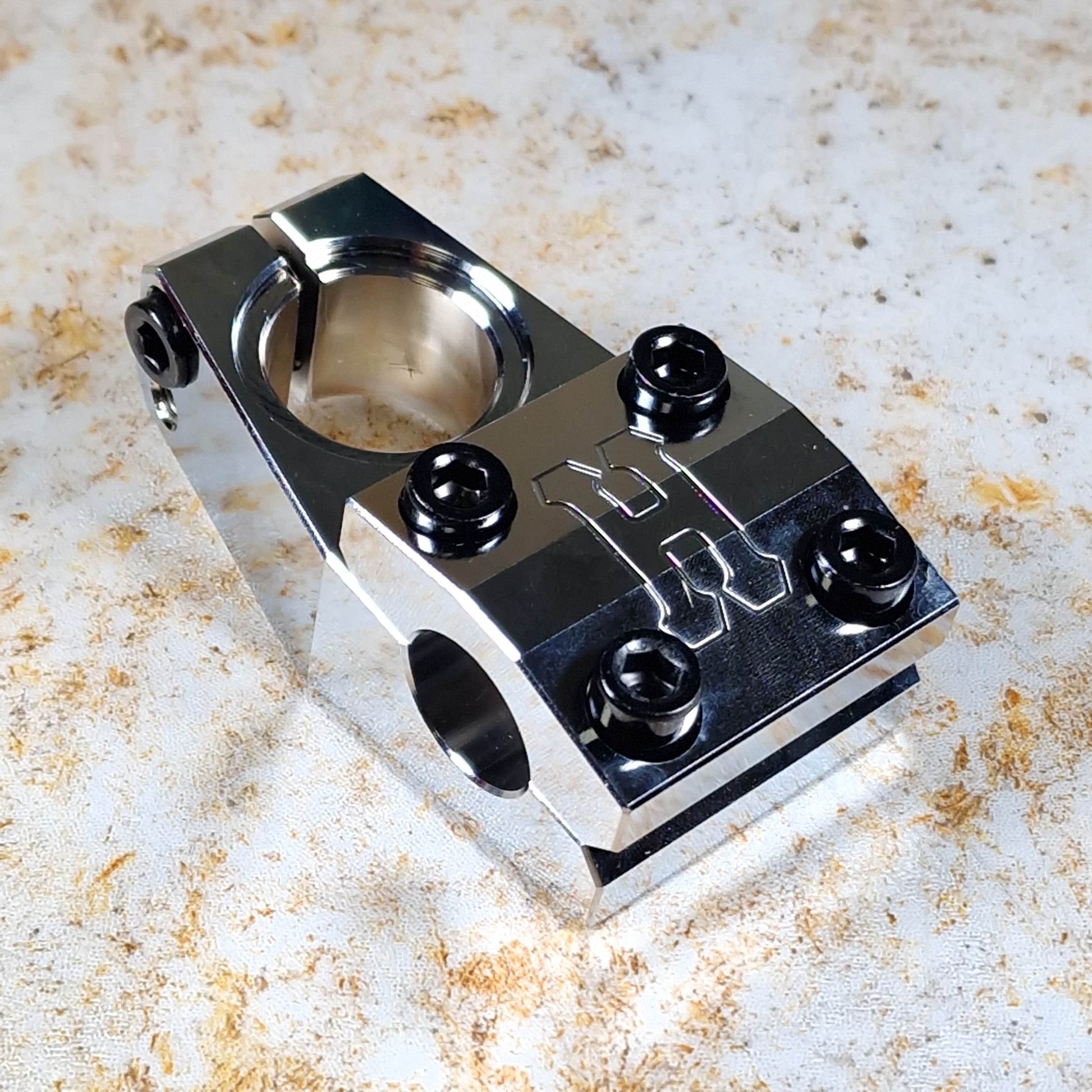 Hutch BMX Parts Hutch Western H Clamp On Stem Chrome