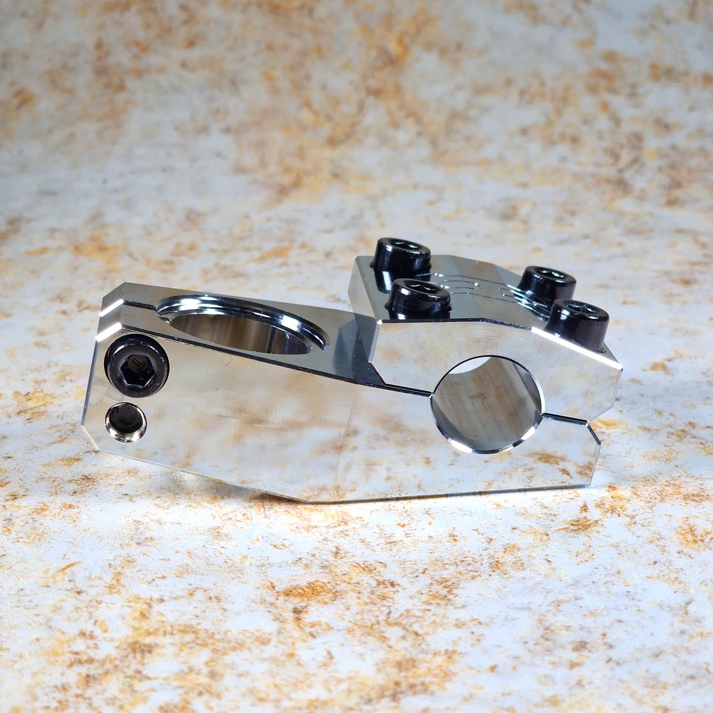 Hutch BMX Parts Hutch Western H Clamp On Stem Chrome