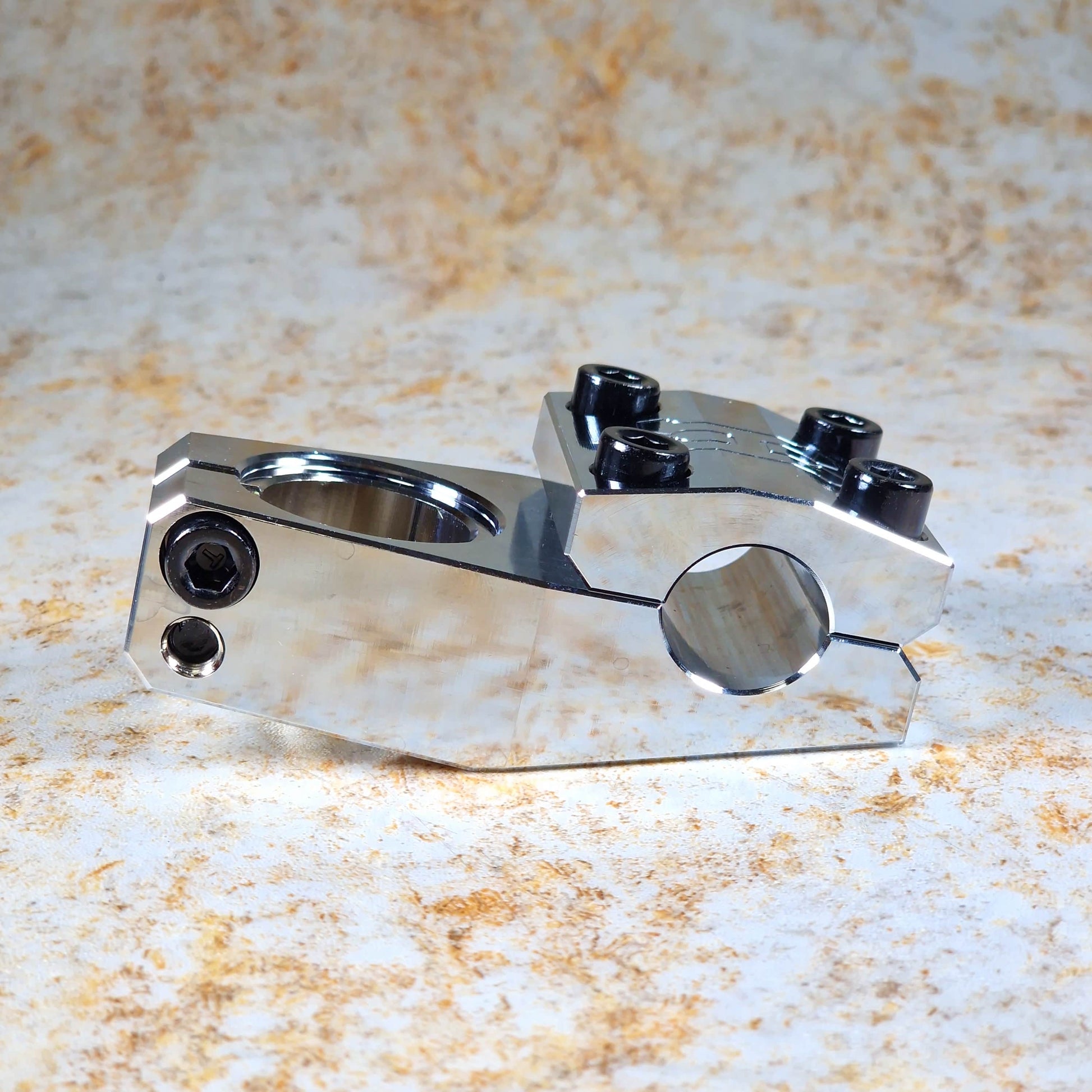 Hutch BMX Parts Hutch Western H Clamp On Stem Chrome