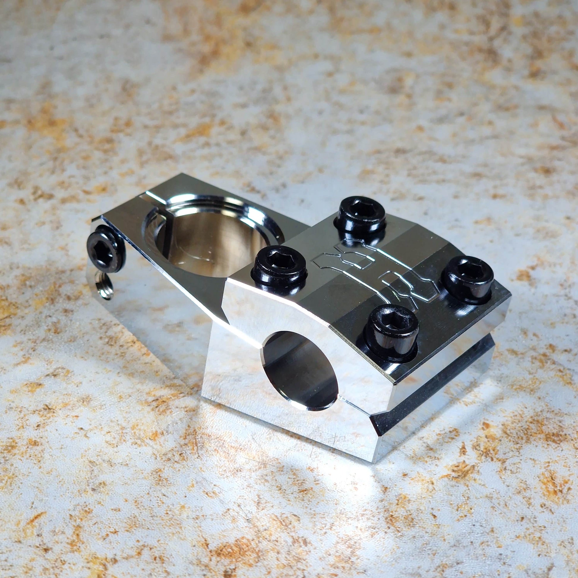 Hutch BMX Parts Hutch Western H Clamp On Stem Chrome