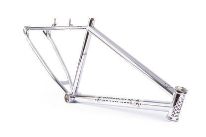 Hutch Old School BMX Chrome / 22.2 Hutch XL26 26 Inch Frame and Fork Chrome