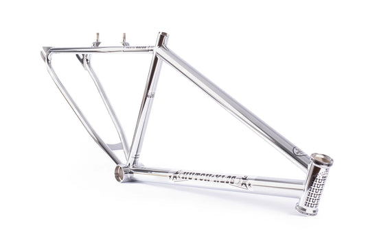 Hutch Old School BMX Chrome / 22.2 Hutch XL26 26 Inch Frame and Fork Chrome