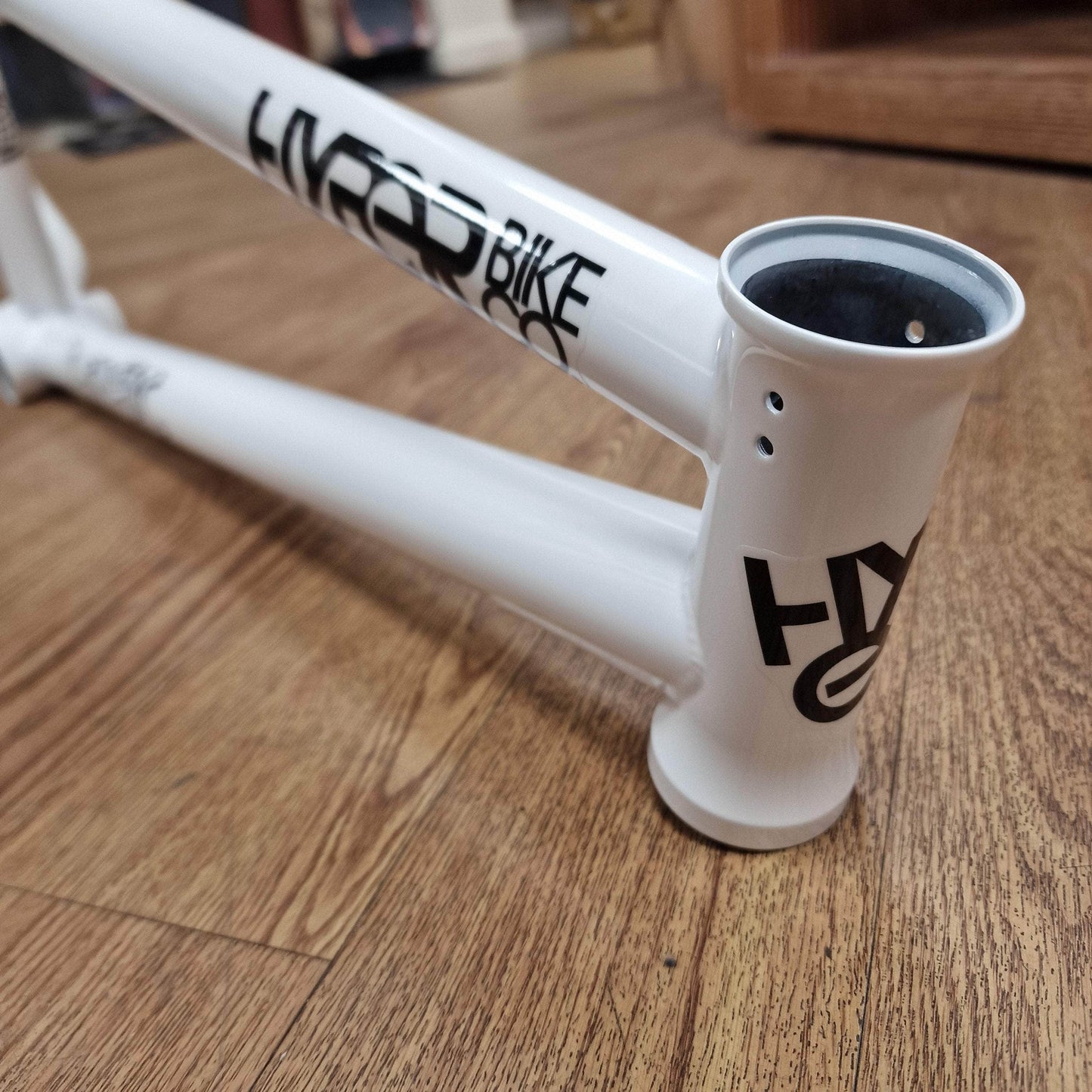 Hyper BMX Parts 20.8 / White Hyper Brandon Loupos Lunatic Frame Gloss White