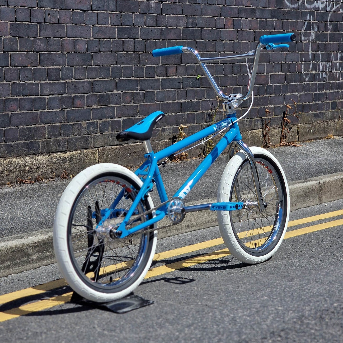Hyper BMX Bikes Blue / 20.8 Hyper Indy Custom BMX Bike Blue