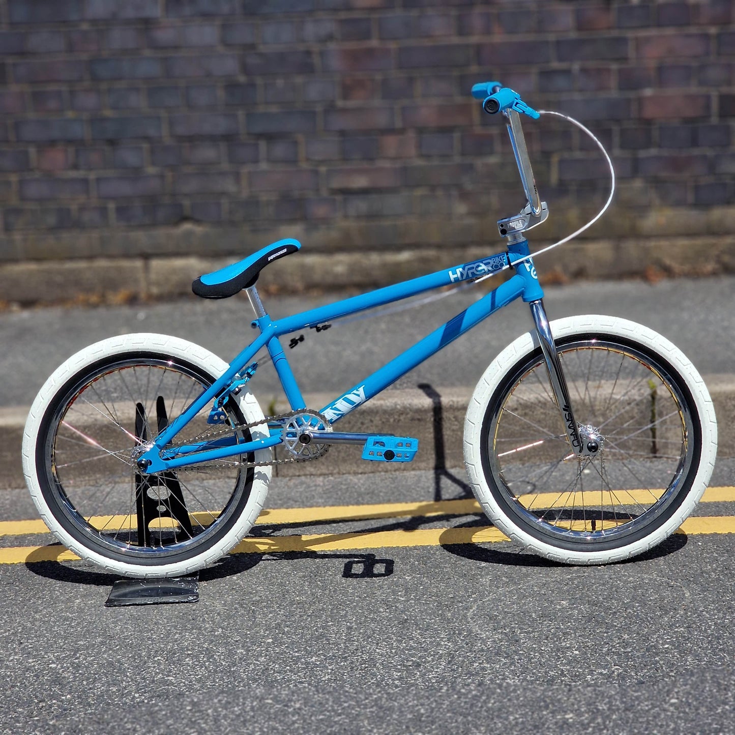 Hyper BMX Bikes Blue / 20.8 Hyper Indy Custom BMX Bike Blue