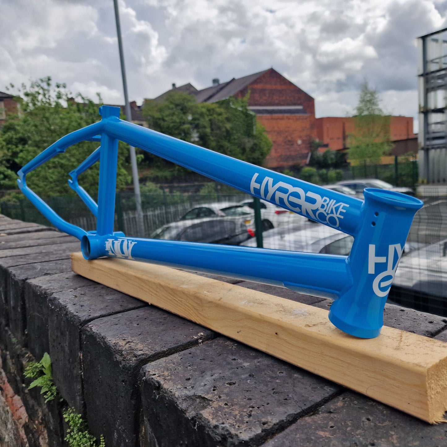 Hyper BMX Parts 20.5 Hyper Indy Logan Martin Frame Blue