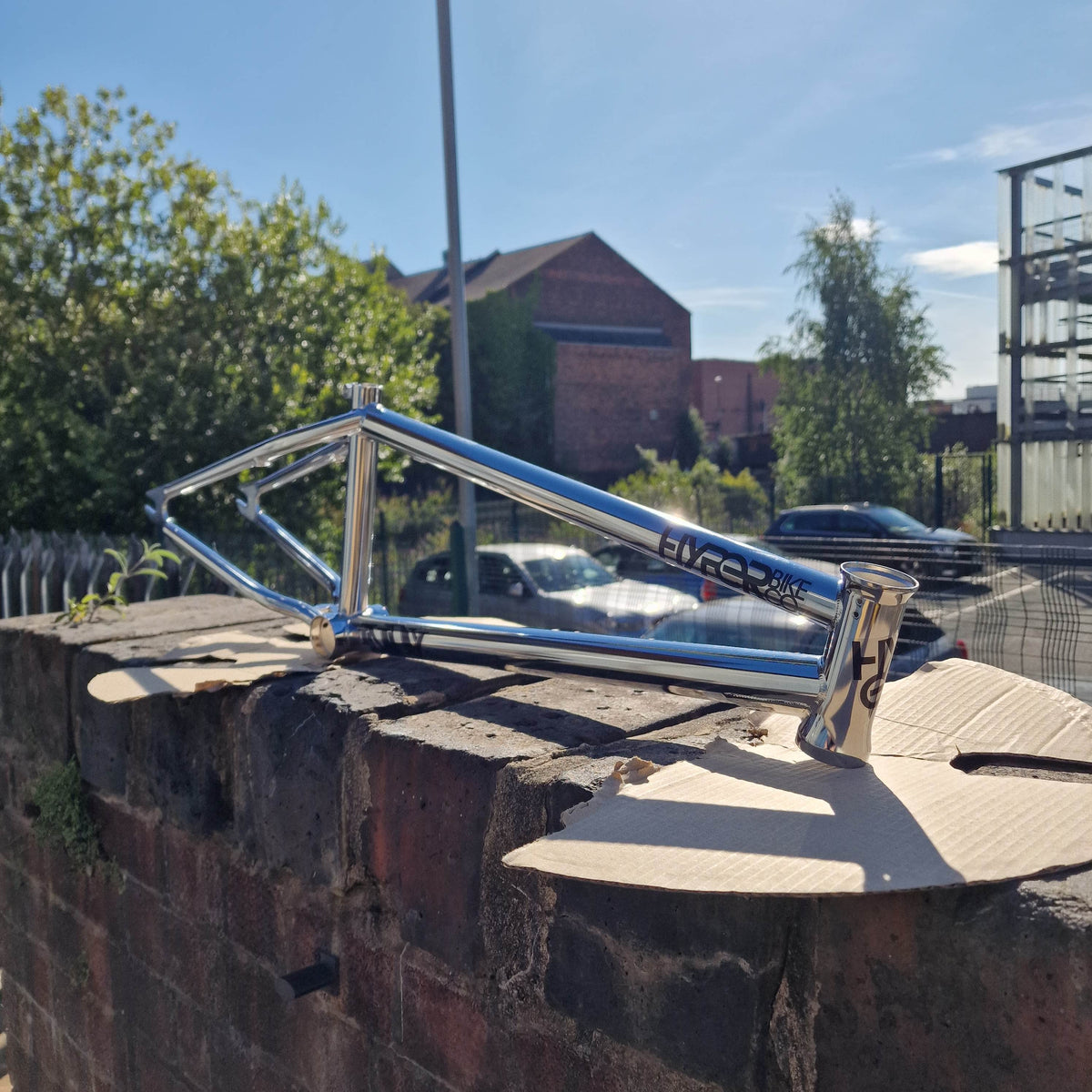 Hyper BMX Parts Hyper Indy Logan Martin Frame Chrome