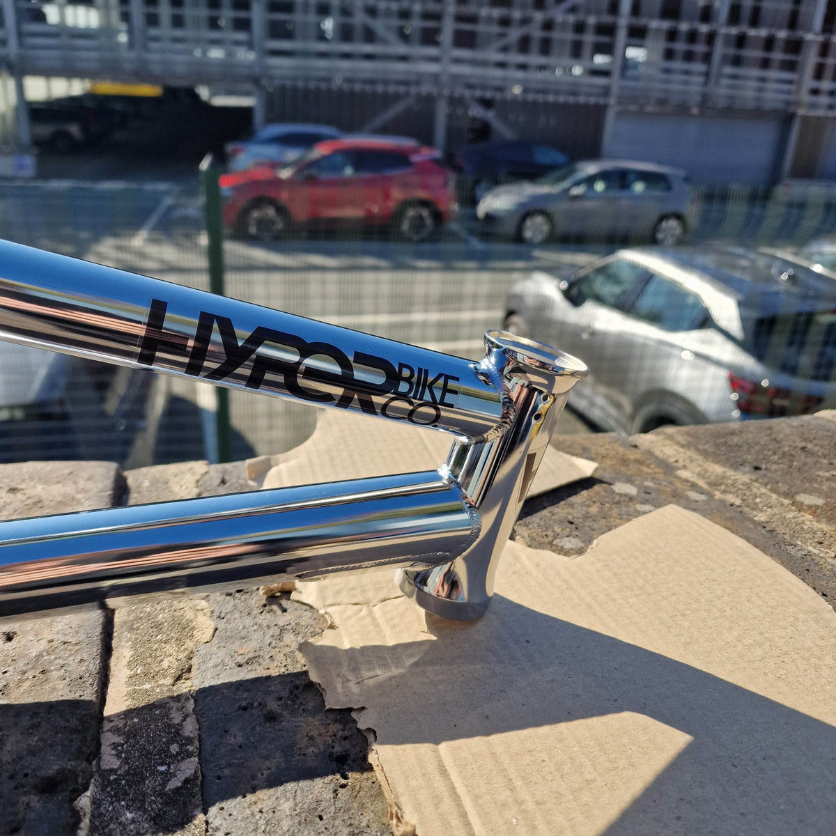 Hyper BMX Parts Hyper Indy Logan Martin Frame Chrome