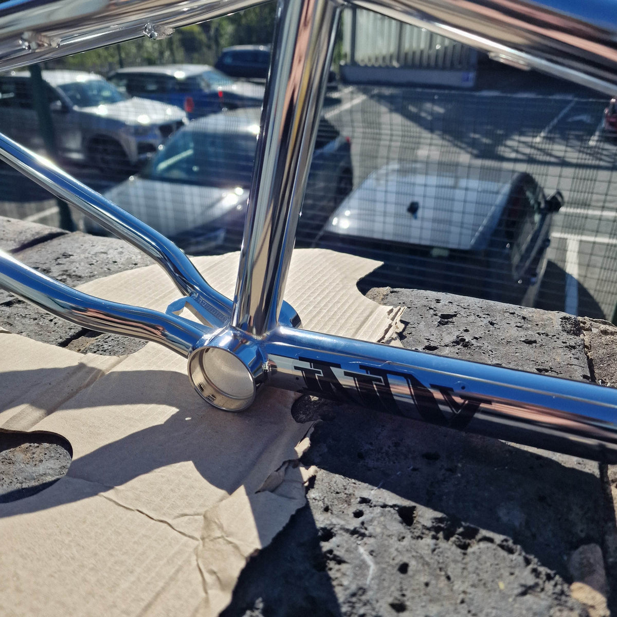 Hyper BMX Parts Hyper Indy Logan Martin Frame Chrome