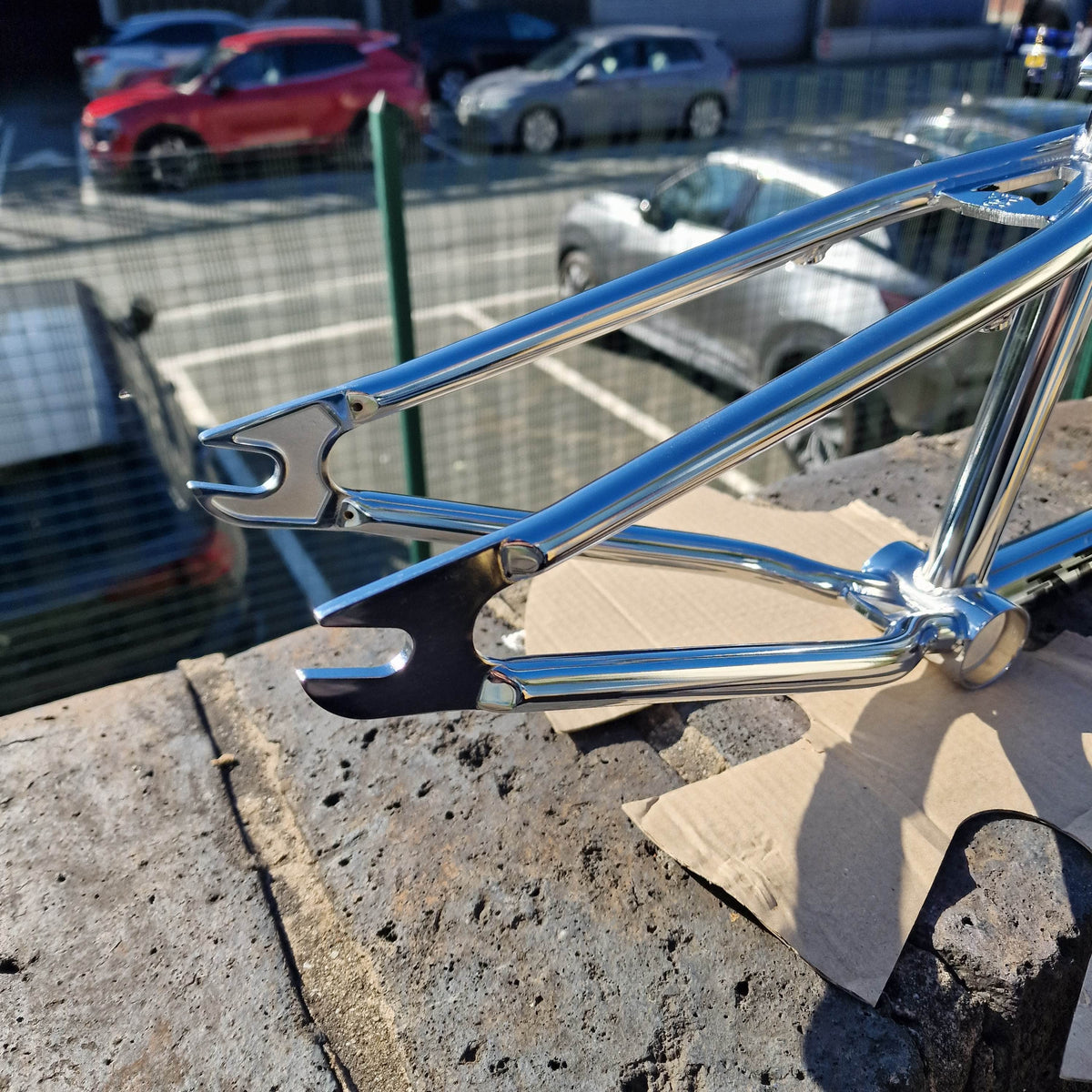 Hyper BMX Parts Hyper Indy Logan Martin Frame Chrome