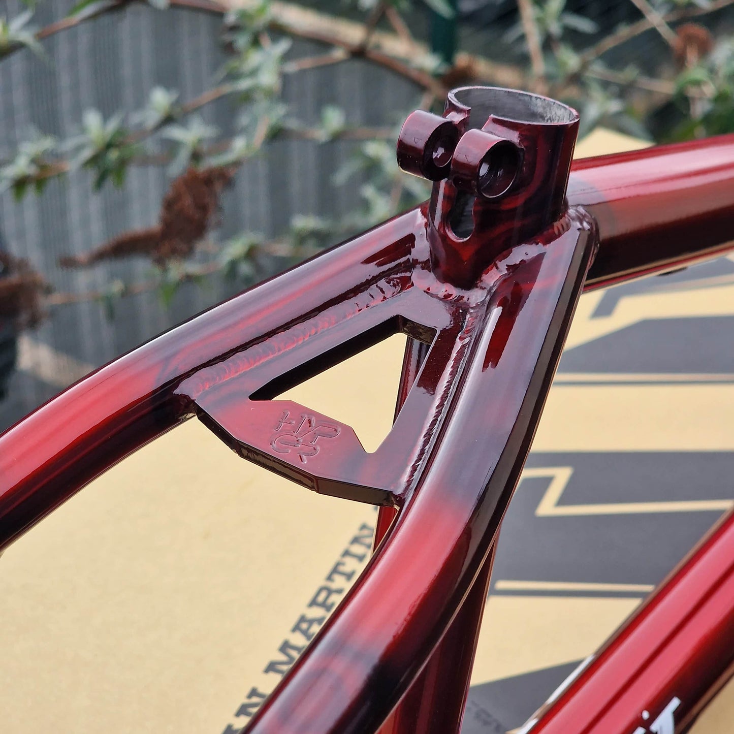Hyper BMX Parts Hyper Indy Logan Martin Frame Red