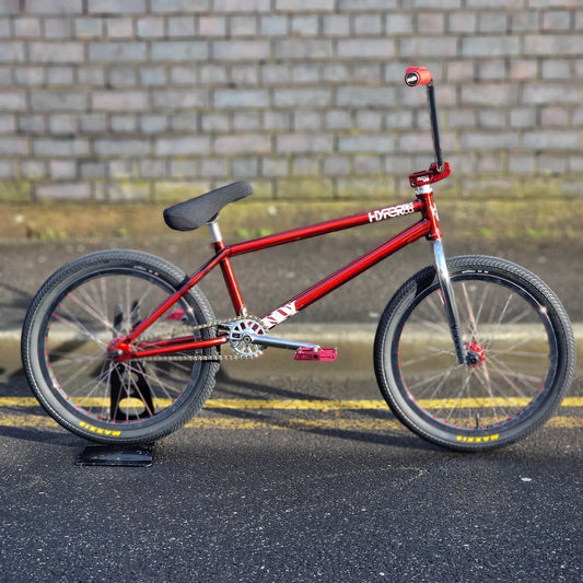 Hyper BMX Parts Trans Red / 20.8 Hyper Indy x Snafu Custom Bike Trans Red