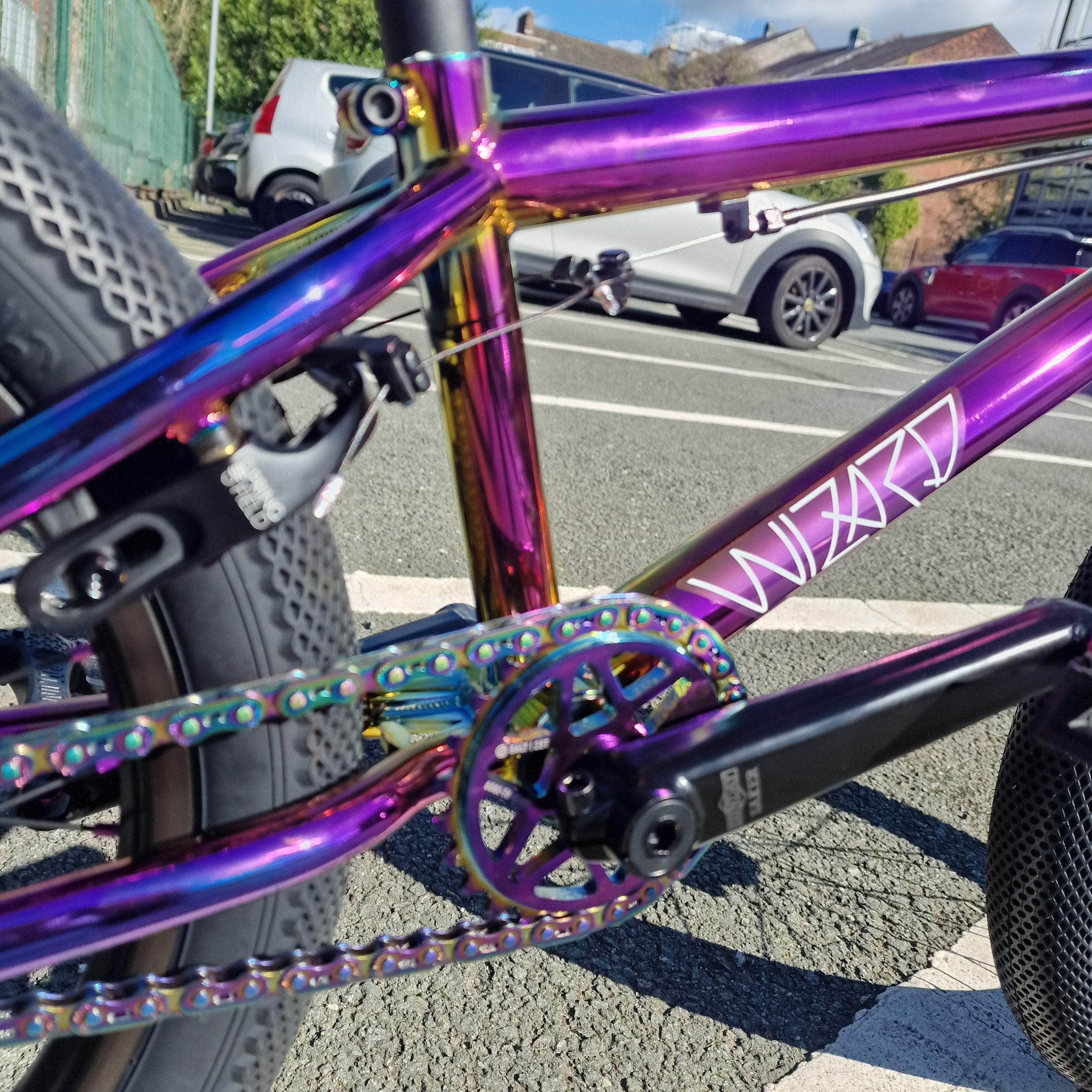 Hyper Snafu Custom 18 Inch BMX Bike Jet Fuel Alans BMX