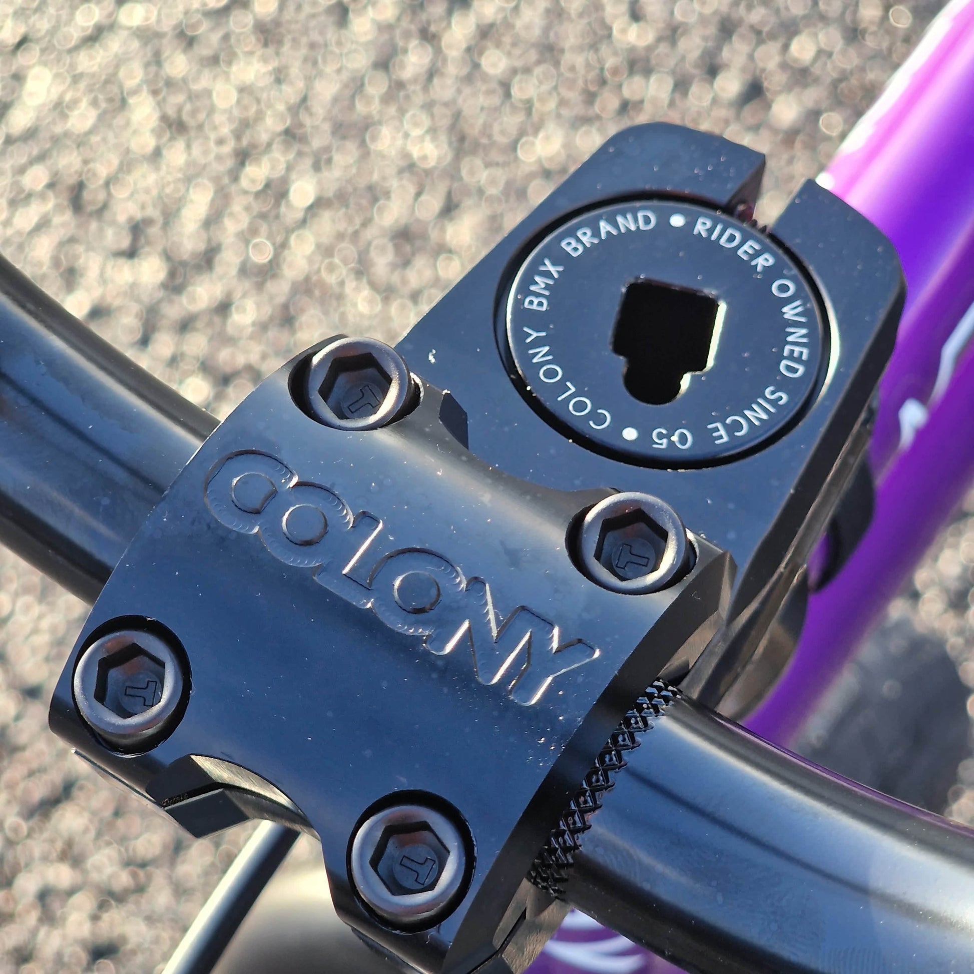 Hyper BMX Parts Hyper Wizard / Colony Custom Bike Purple