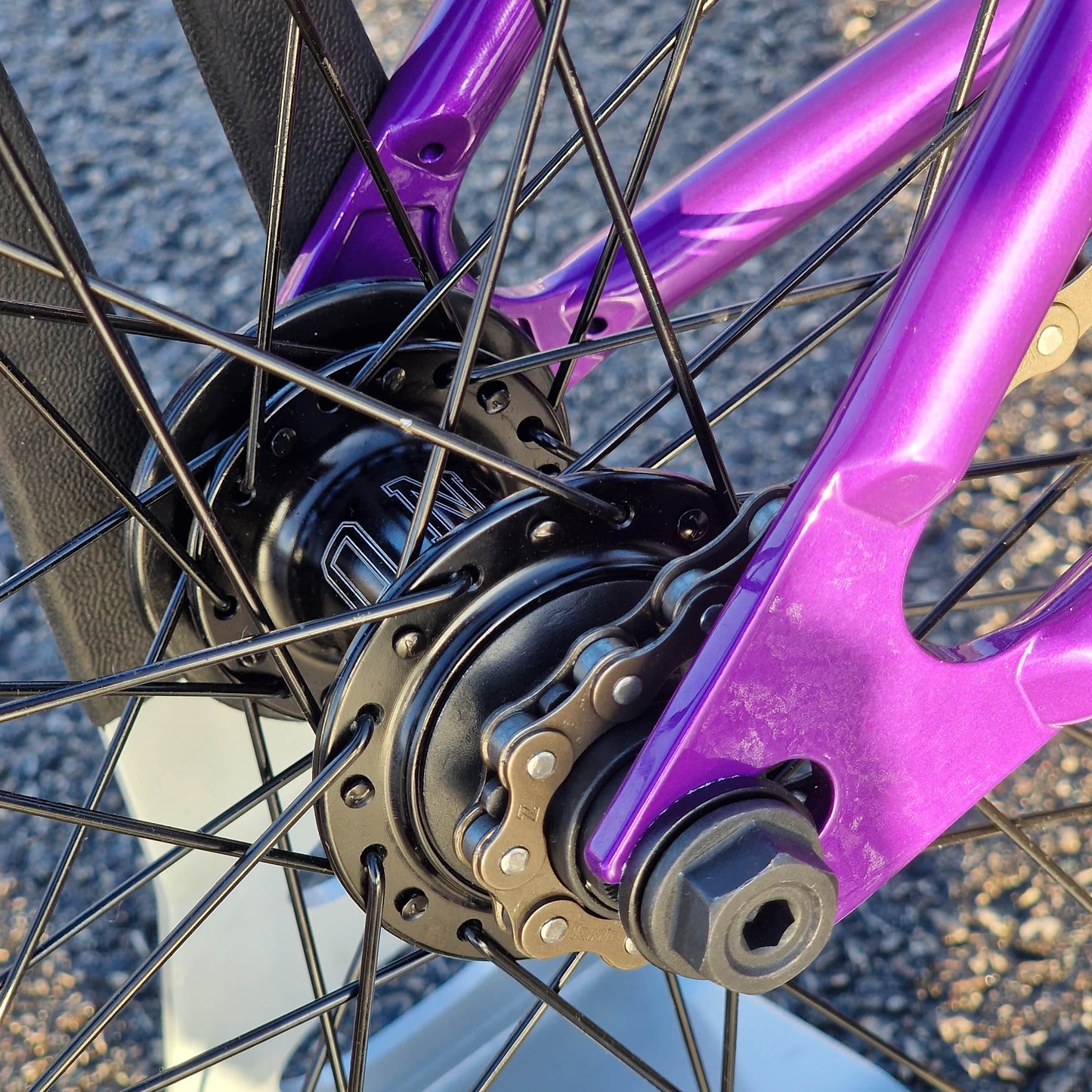 Hyper BMX Parts Hyper Wizard / Colony Custom Bike Purple