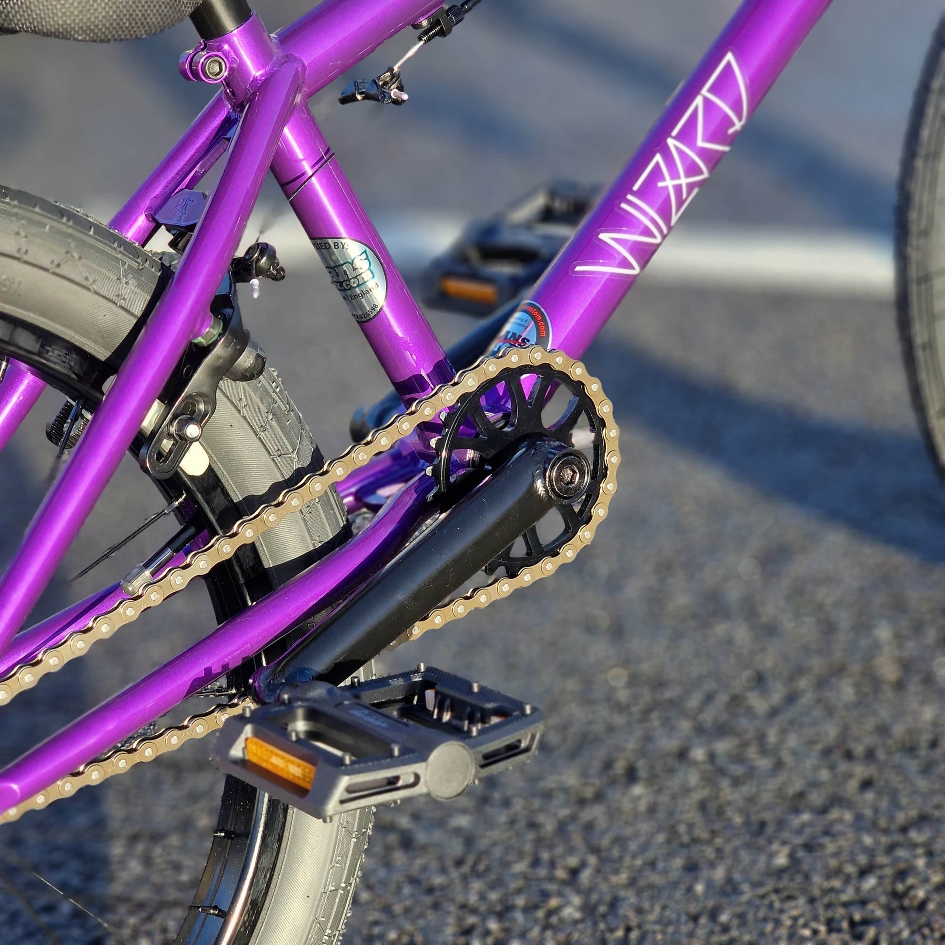 Hyper BMX Parts Hyper Wizard / Colony Custom Bike Purple