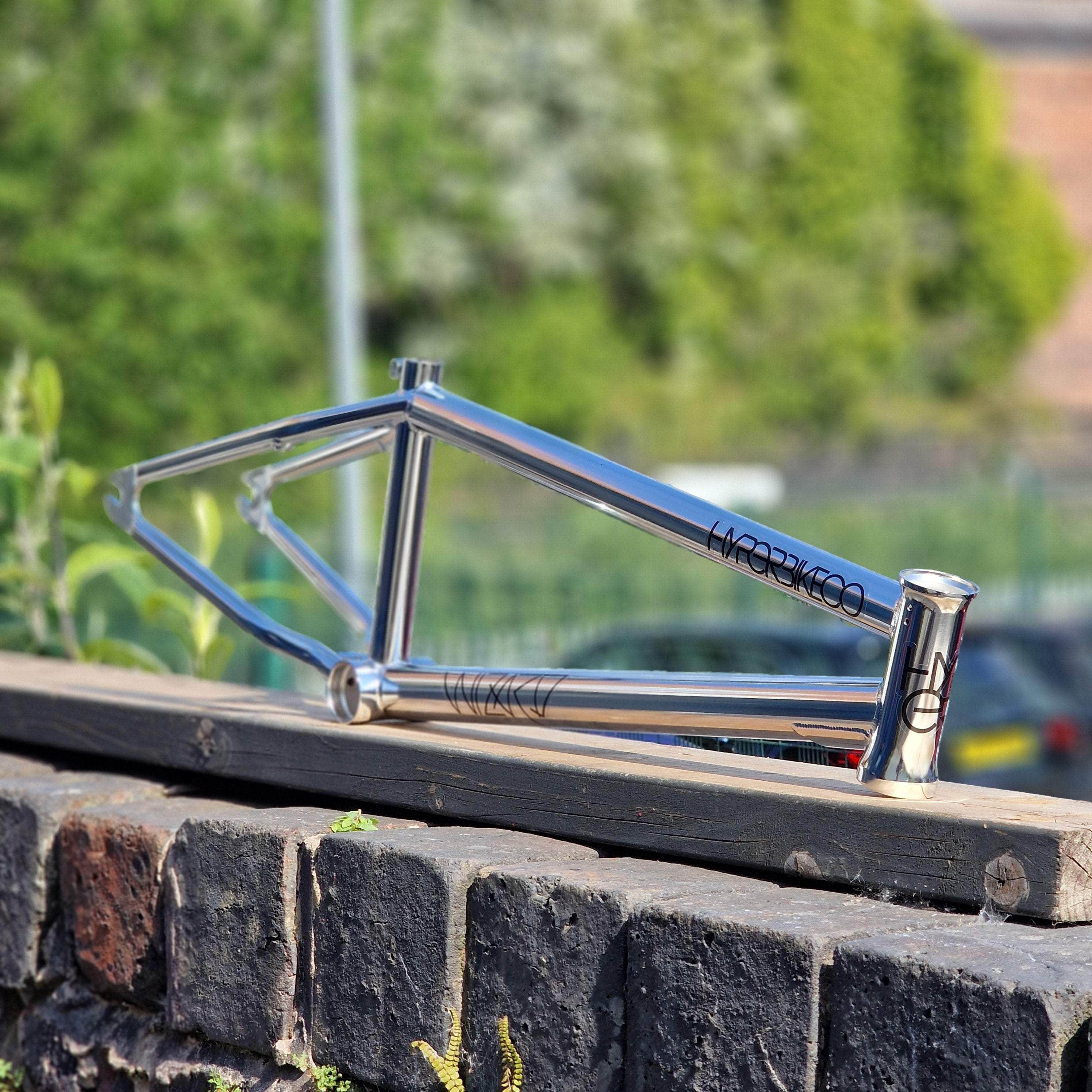 Hyper Wizard BMX Frame Chrome | Alans BMX