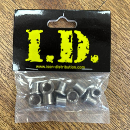 Id Old School BMX ID Chainring Bolts 8.5 Stainless Steel