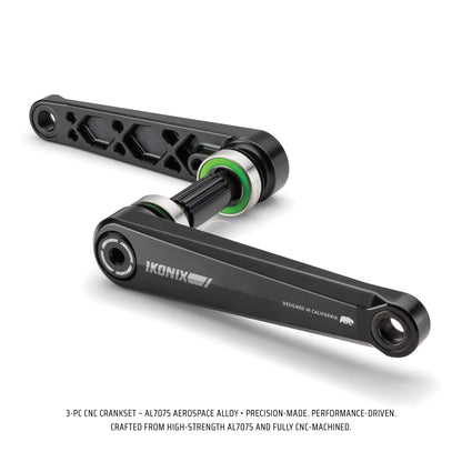 Ikonix BMX Parts 175mm IKONIX Billet Crankset