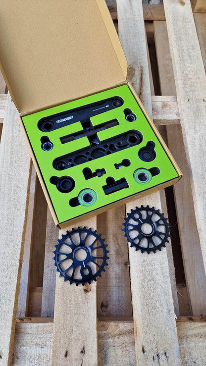 Ikonix BMX Parts 175mm IKONIX Billet Crankset