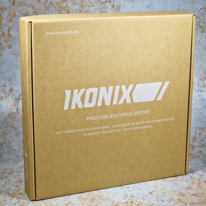 Ikonix BMX Parts 175mm IKONIX Billet Crankset