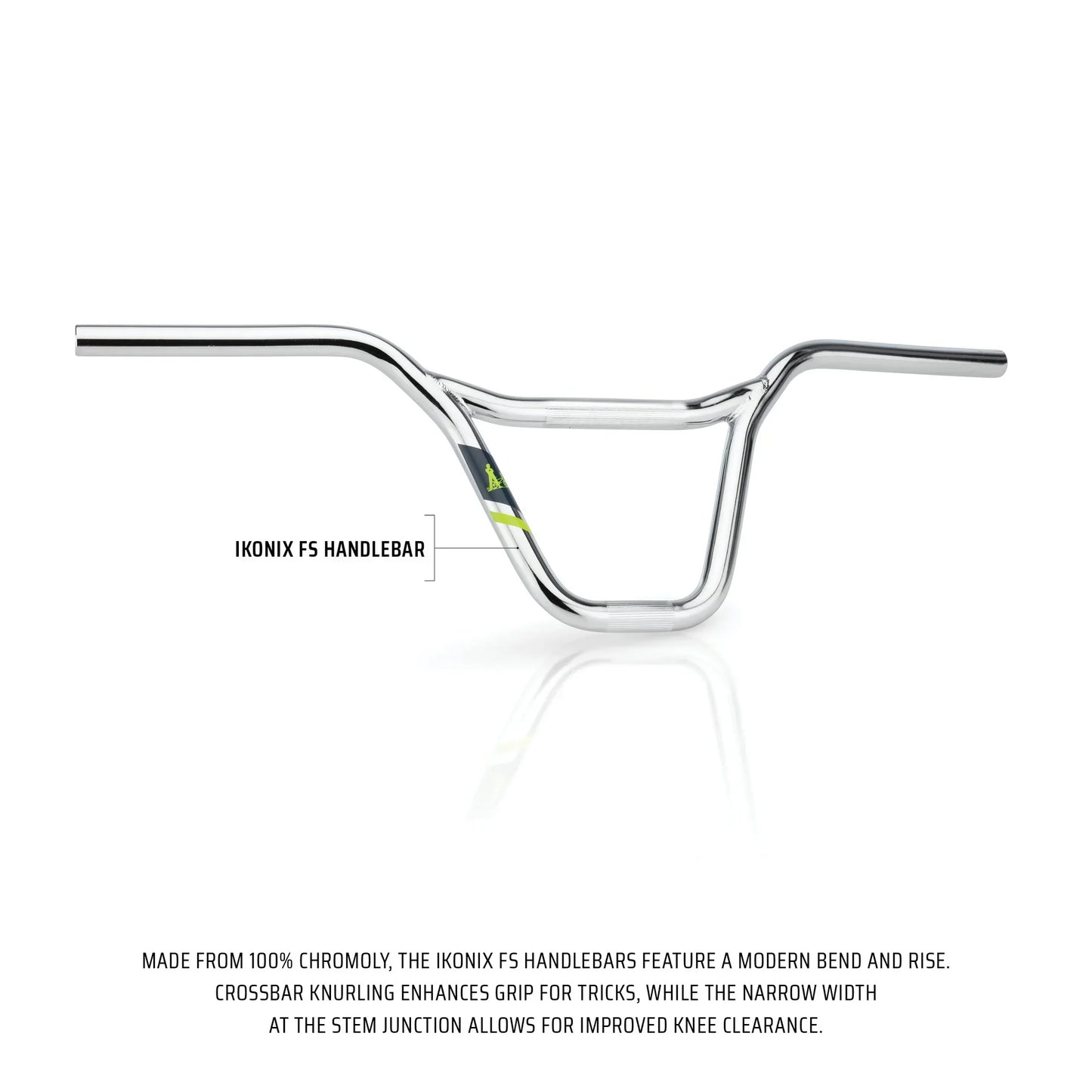 Ikonix BMX Parts Chrome IKONIX FS Bar Chrome
