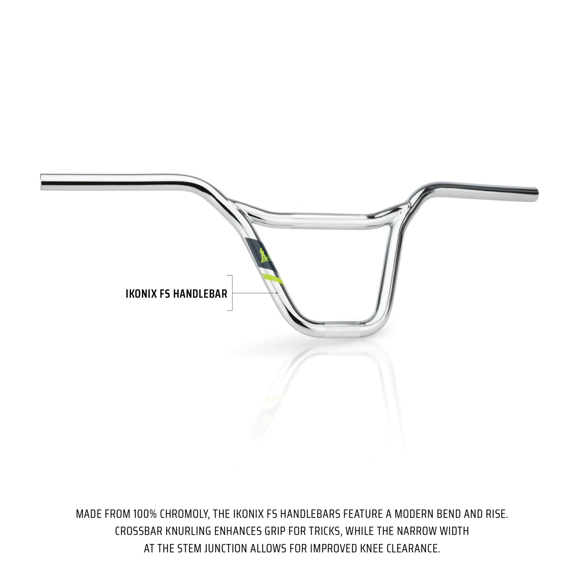 Ikonix BMX Parts Chrome IKONIX FS Bar Chrome