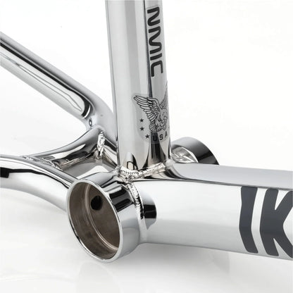 Ikonix BMX Parts IKONIX FS1 Frameset Chrome / Green 50% DEPOSIT