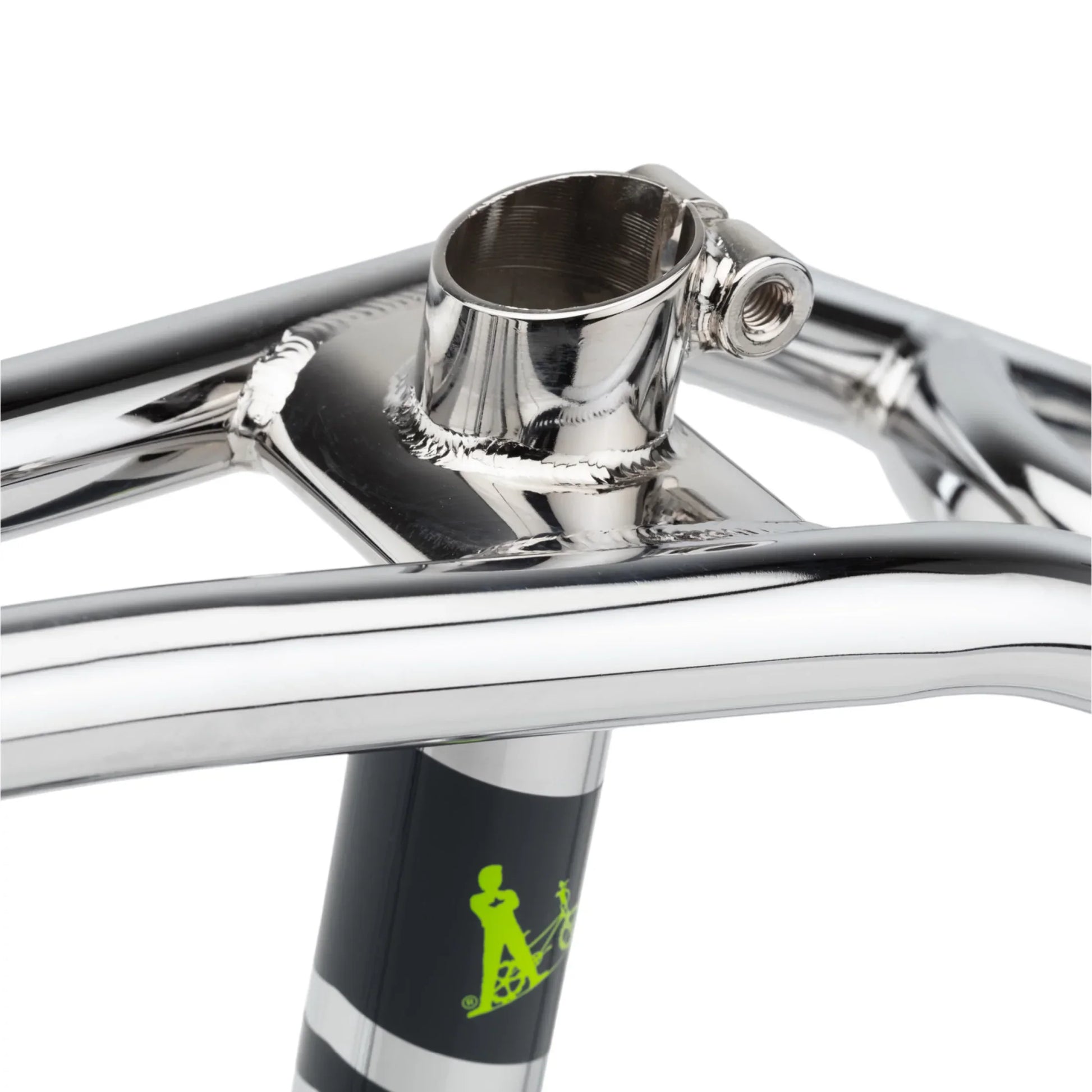 Ikonix BMX Parts IKONIX FS1 Frameset Chrome / Green 50% DEPOSIT