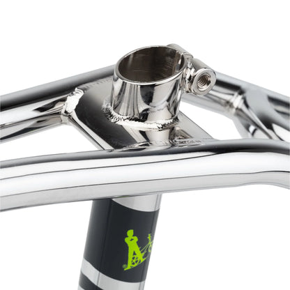 Ikonix BMX Parts IKONIX FS1 Frameset Chrome / Green 50% DEPOSIT