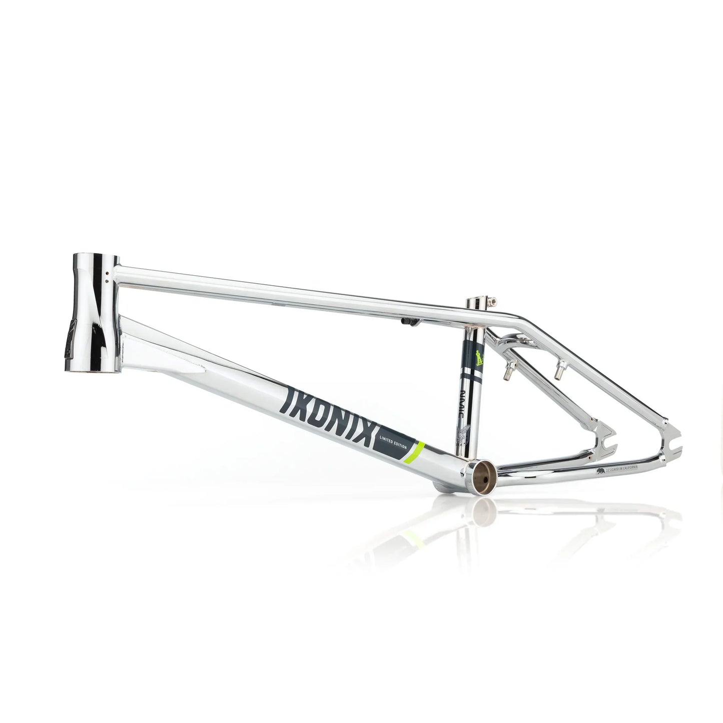 Ikonix BMX Parts IKONIX FS1 Frameset Chrome / Green 50% DEPOSIT