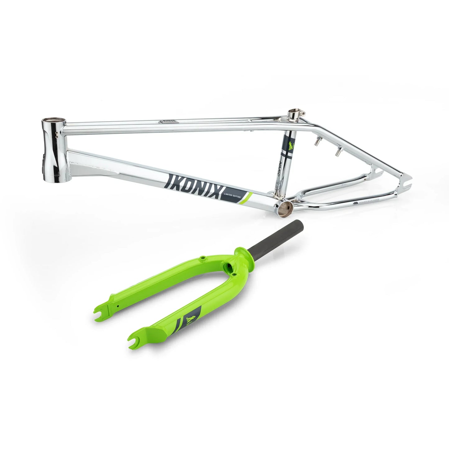 Ikonix BMX Parts IKONIX FS1 Frameset Chrome / Green