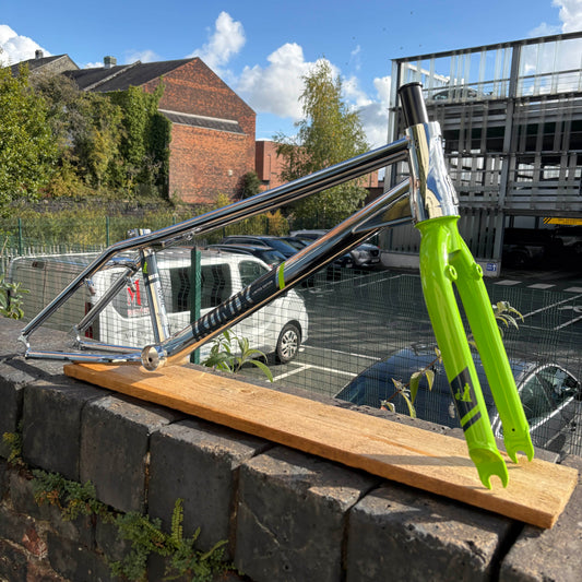 Ikonix BMX Parts IKONIX FS1 Frameset Chrome / Green