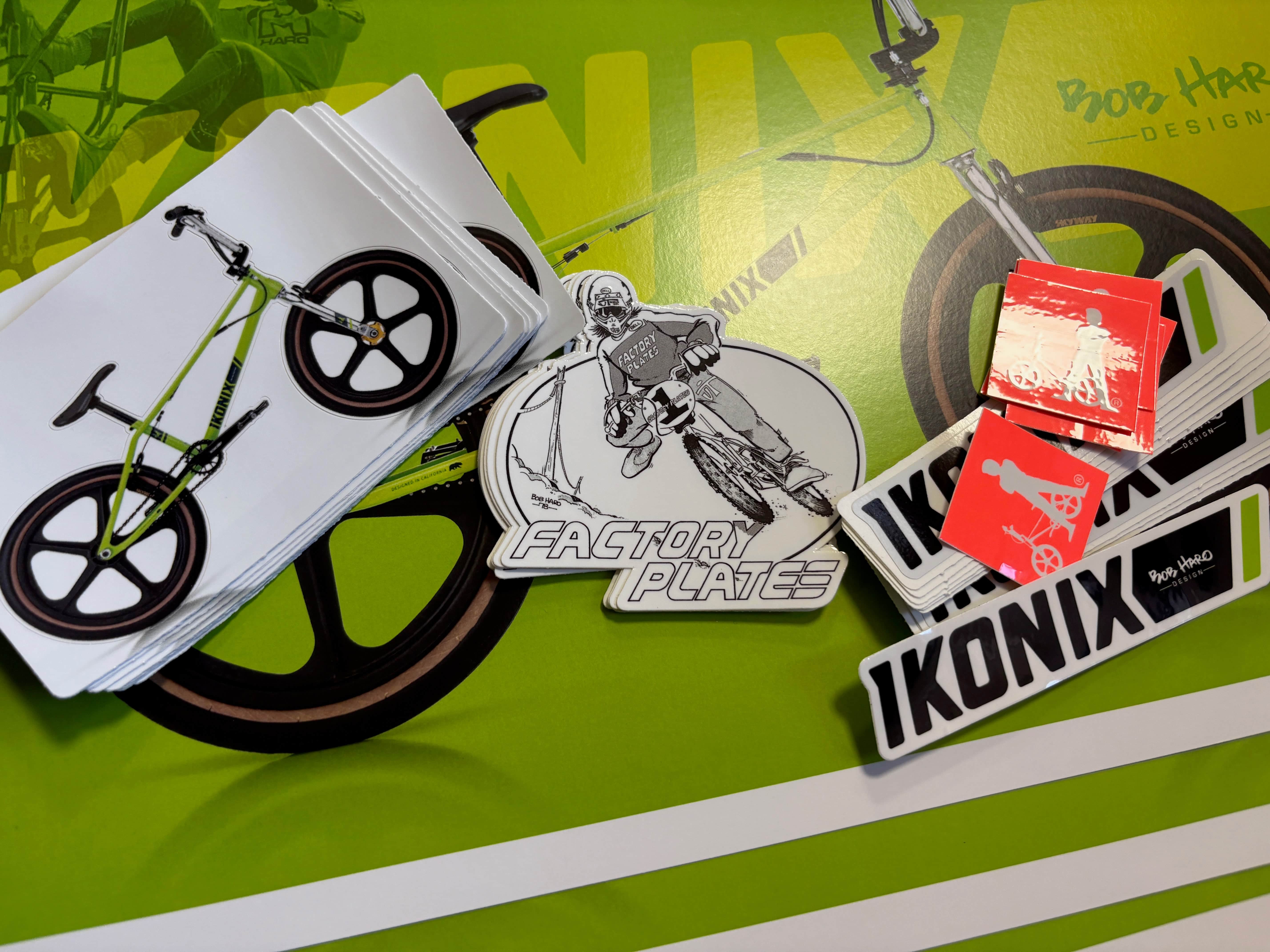 IKONIX FS1 Frameset Green / Chrome | Alans BMX