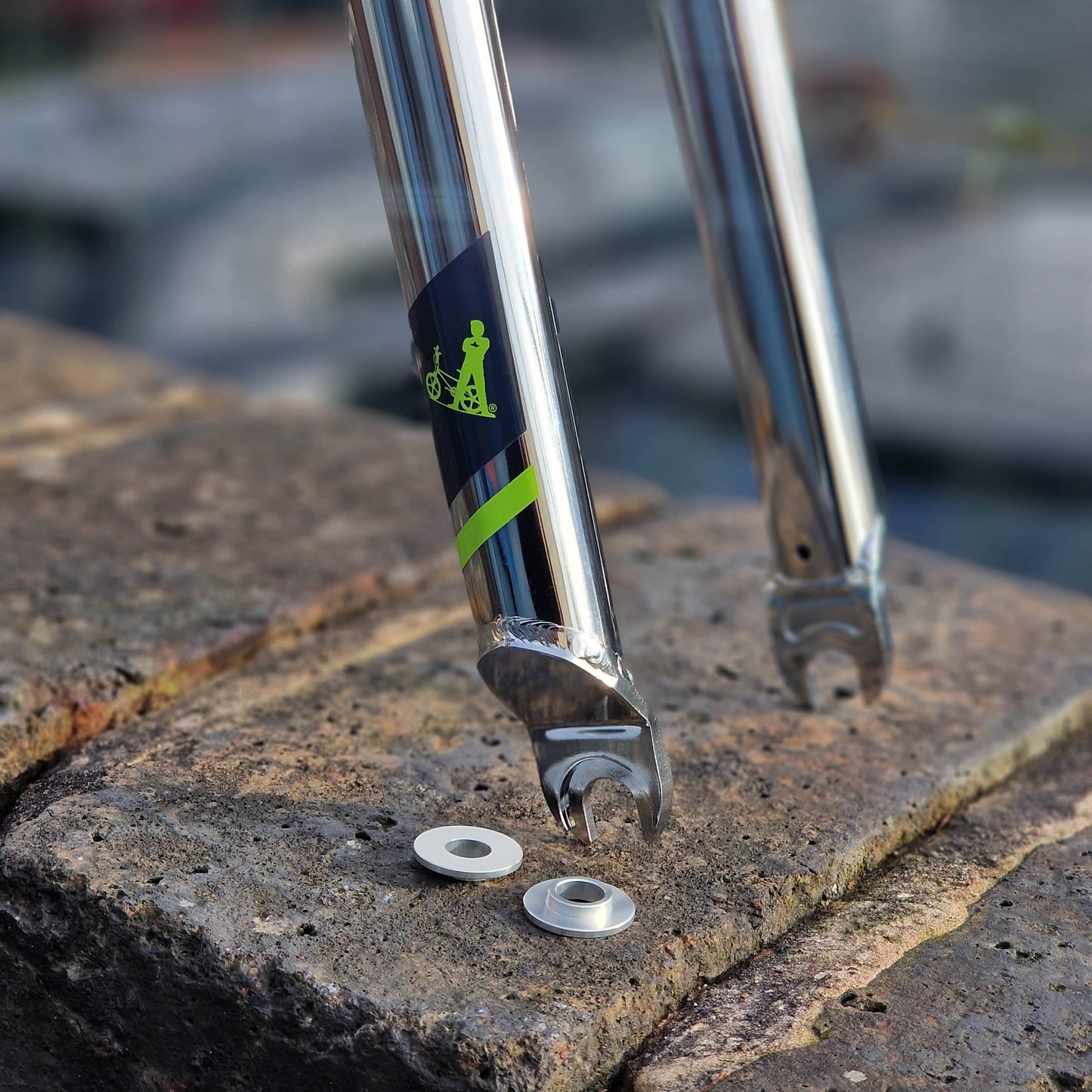 Ikonix BMX Parts IKONIX FS1 Frameset Green / Chrome