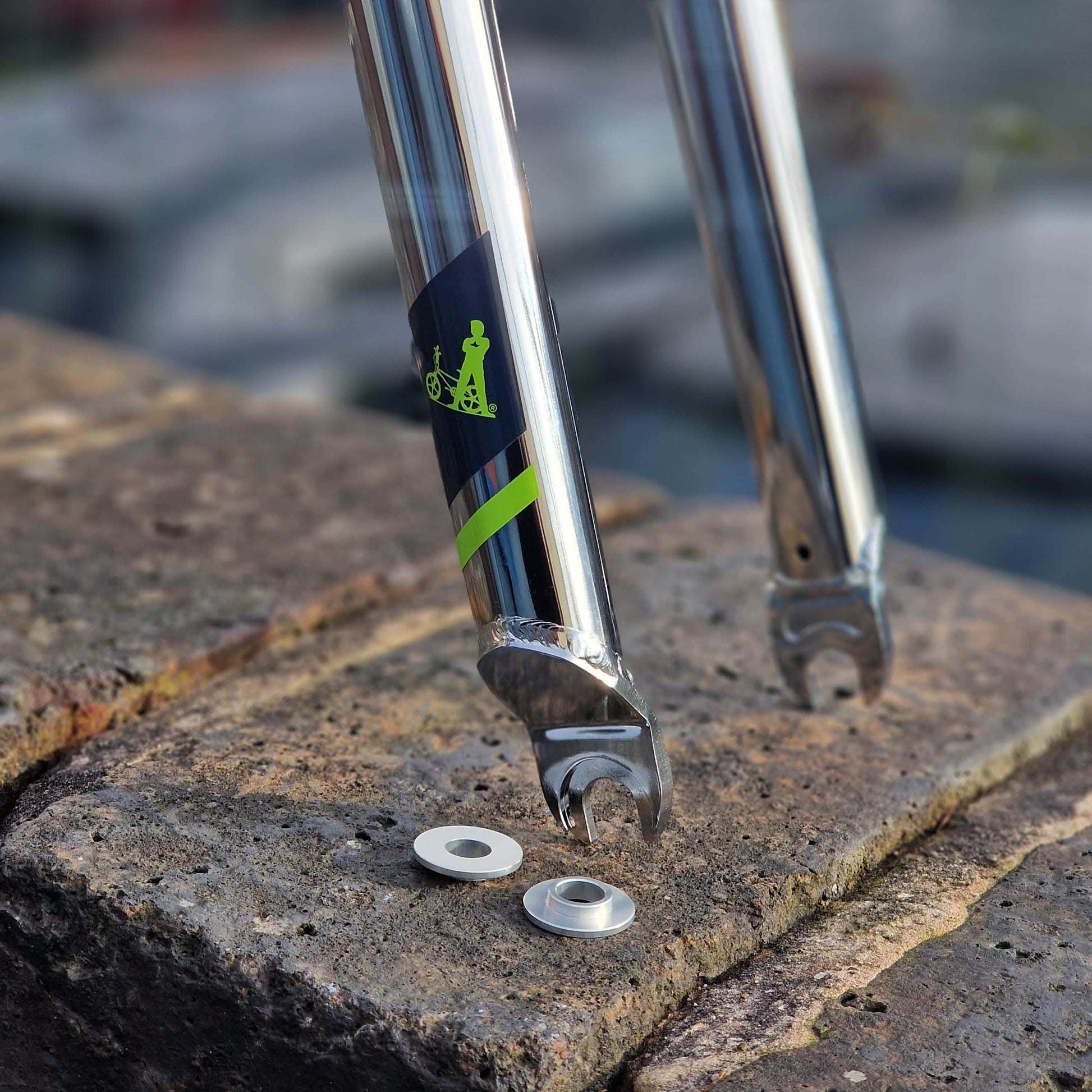 Ikonix BMX Parts IKONIX FS1 Frameset Green / Chrome