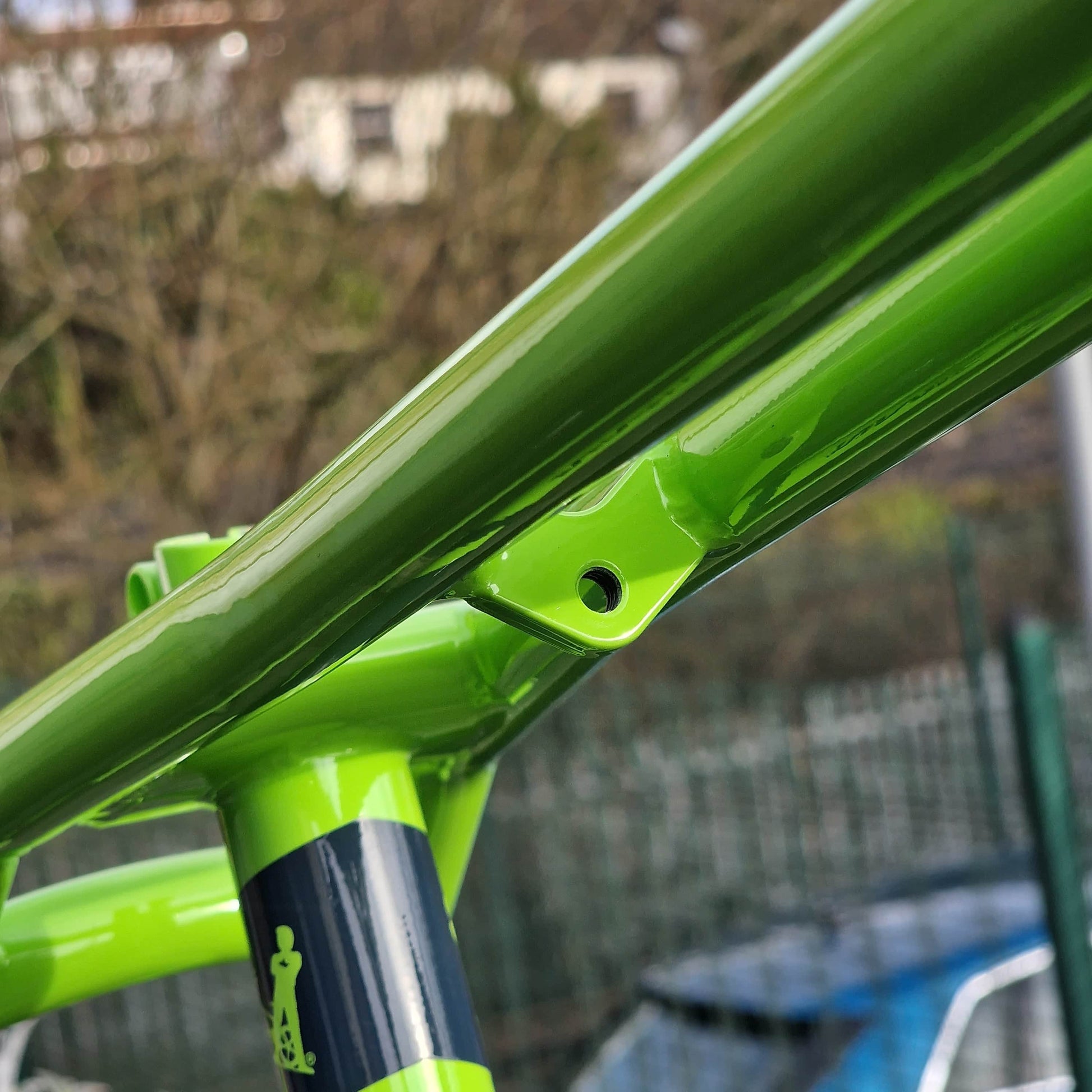 Ikonix BMX Parts IKONIX FS1 Frameset Green / Chrome