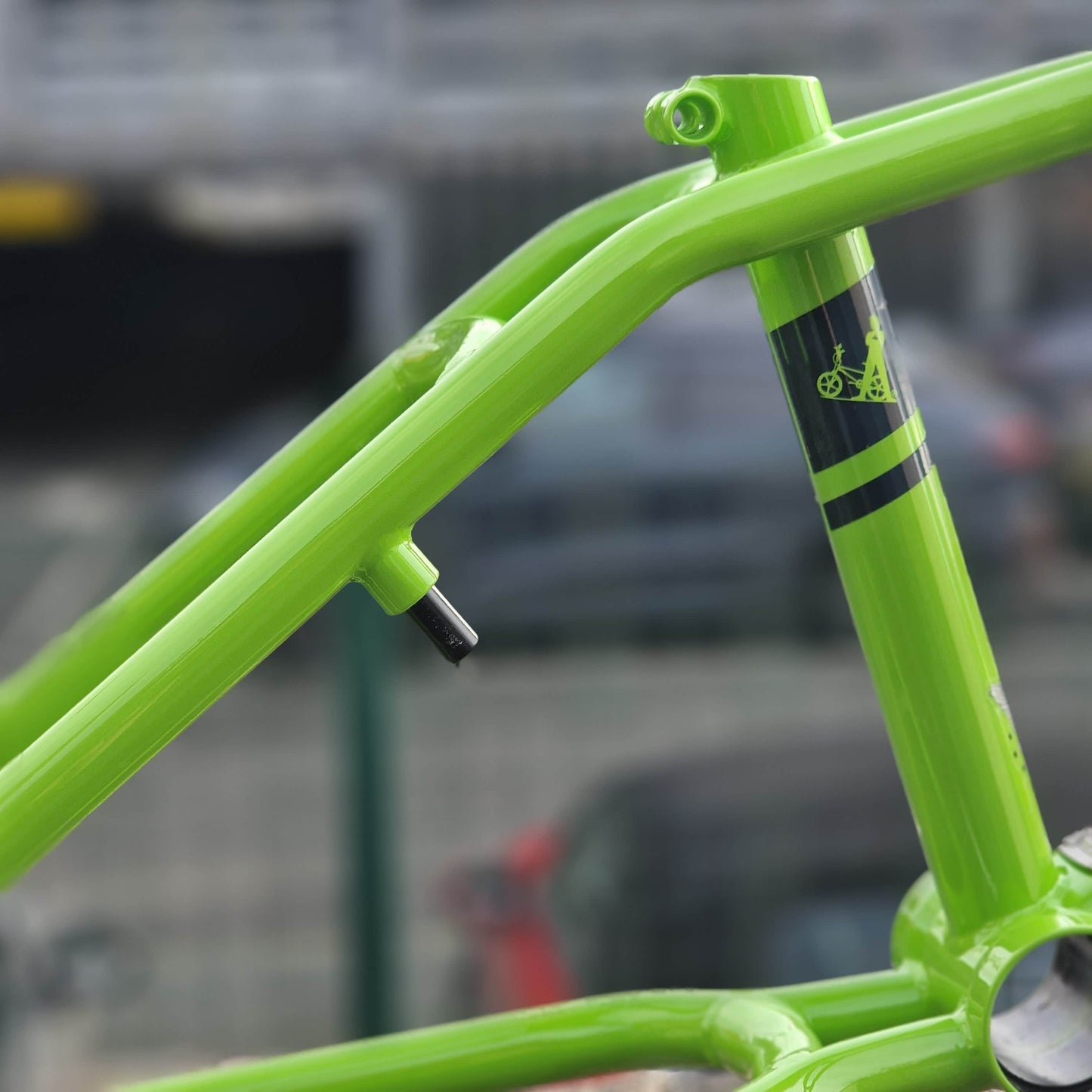 Ikonix BMX Parts IKONIX FS1 Frameset Green / Chrome