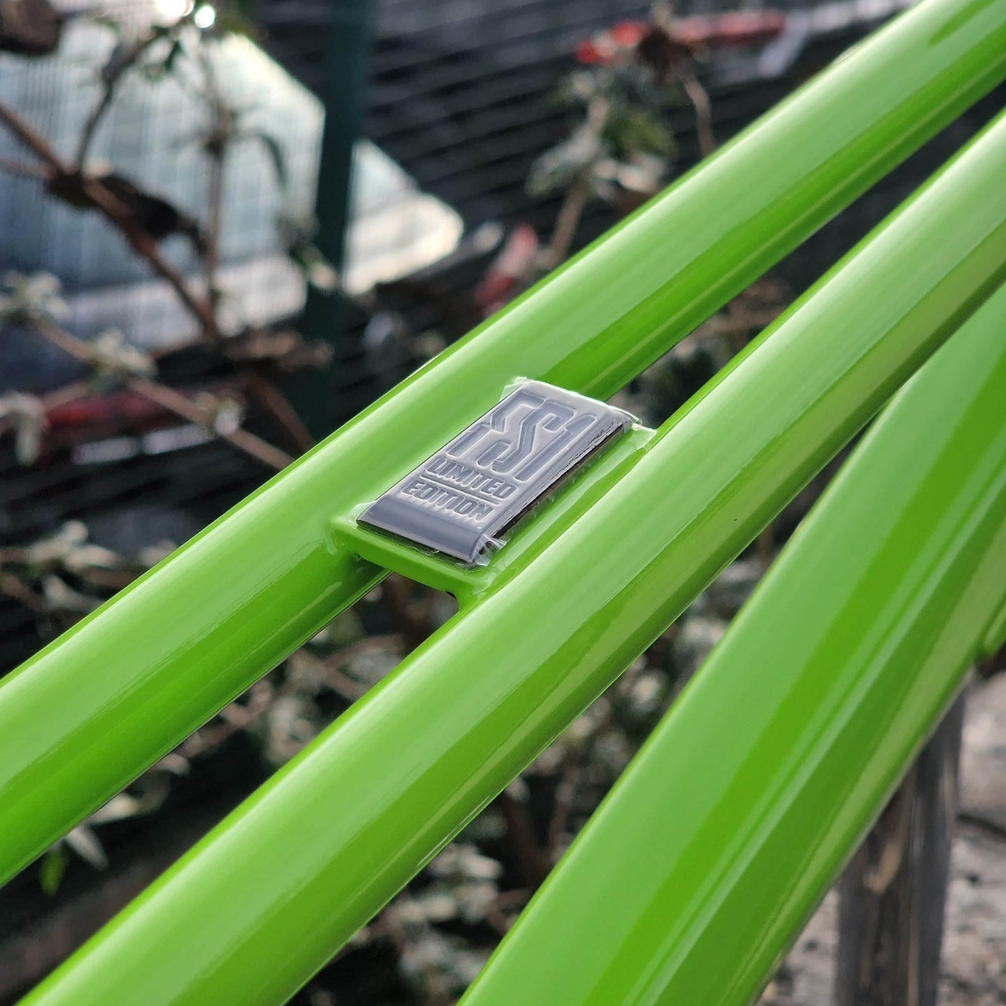 Ikonix BMX Parts IKONIX FS1 Frameset Green / Chrome