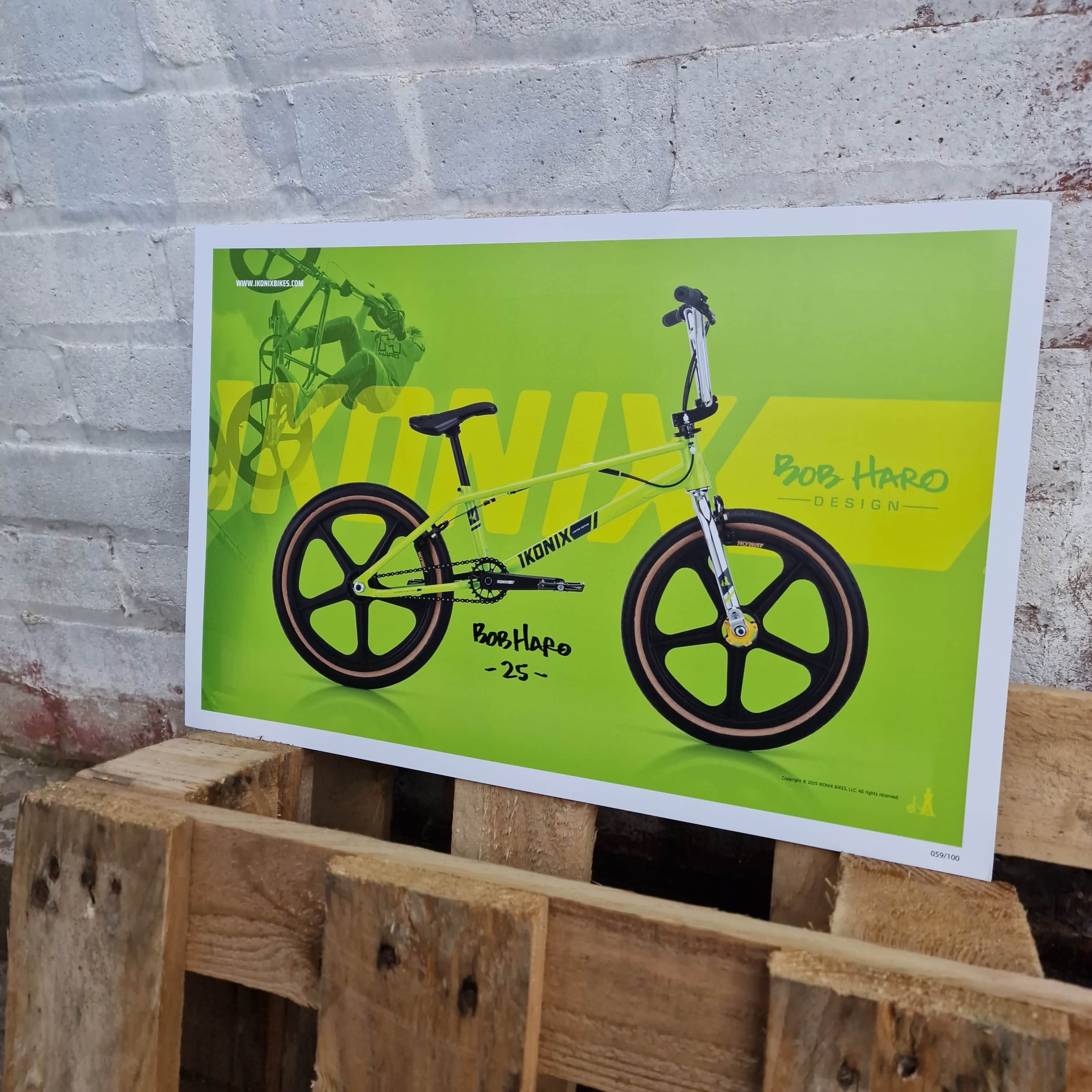 IKONIX FS1 Frameset BMX Green / Chrome | Alans BMX