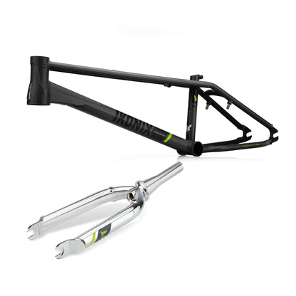 Ikonix BMX Parts IKONIX FS1 Frameset Matte Black / Chrome