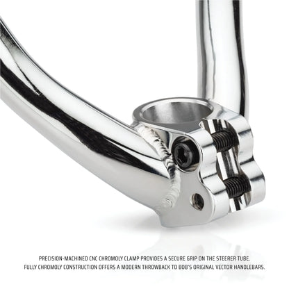 Ikonix BMX Parts Chrome IKONIX FSV Bar / Stem Combo Chrome