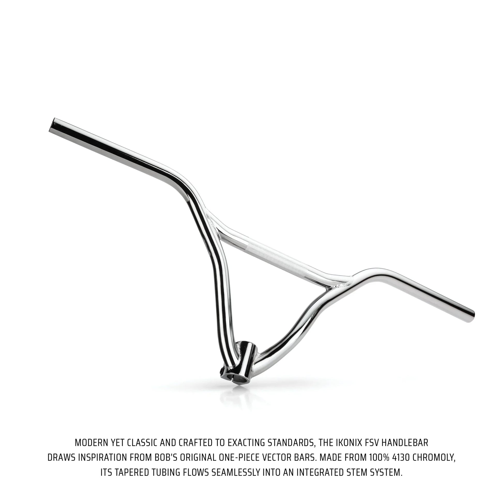 Ikonix BMX Parts Chrome IKONIX FSV Bar / Stem Combo Chrome