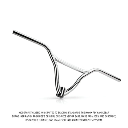 Ikonix BMX Parts Chrome IKONIX FSV Bar / Stem Combo Chrome