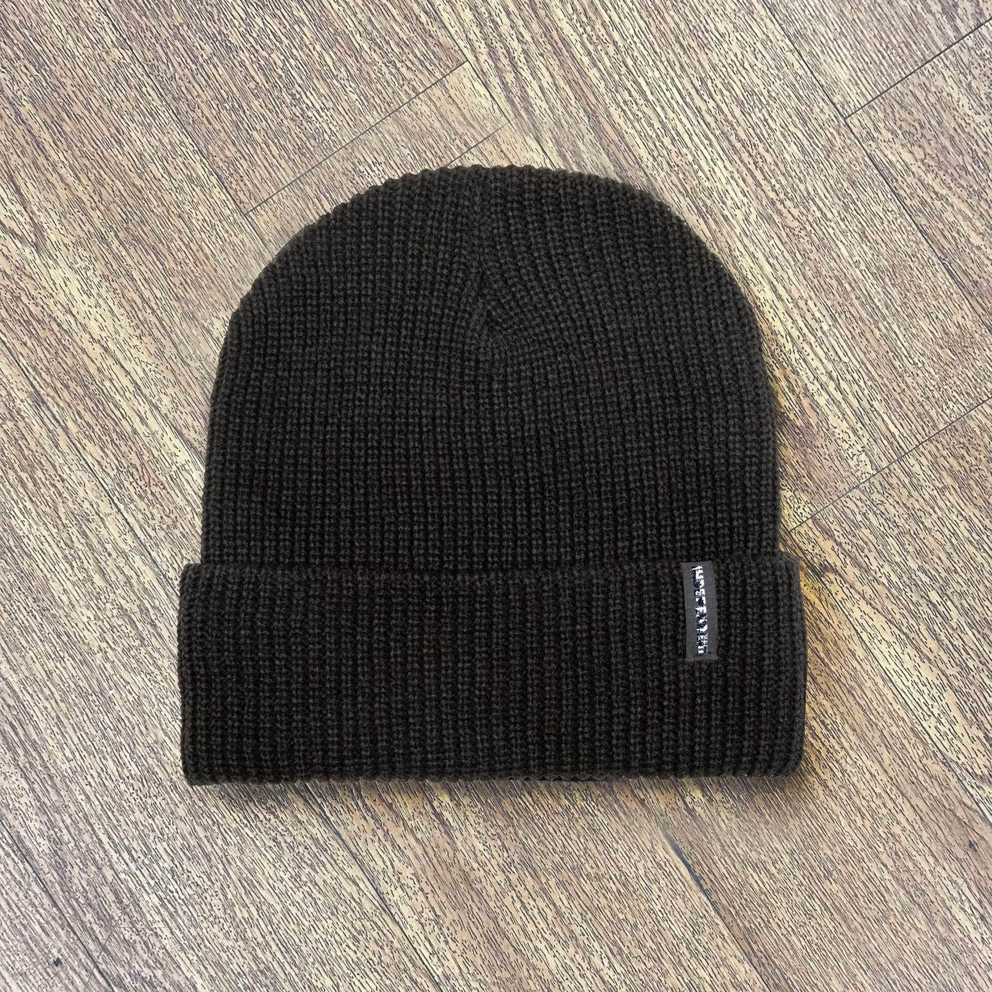 Independent Clothing & Shoes Black Independent Baseline Beanie Black