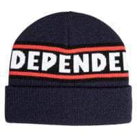 Independent Clothing & Shoes Independent Beanie Bar Logo Dark Navy