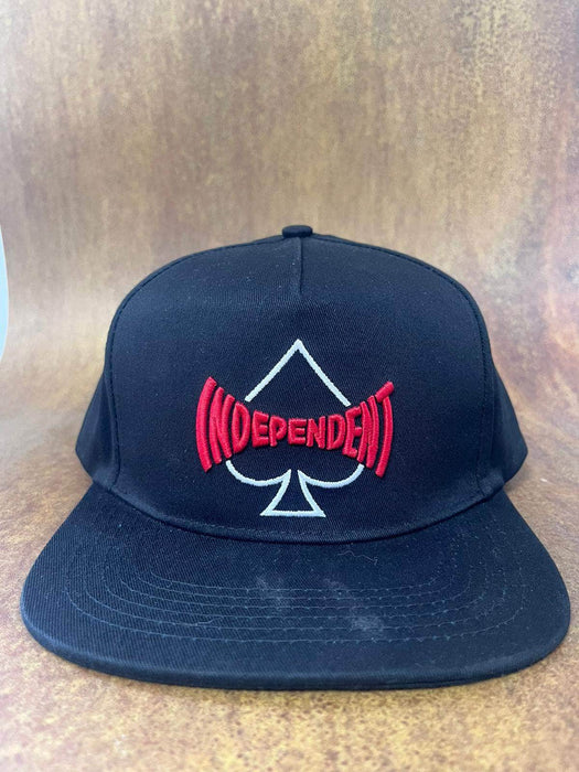 Independent Clothing & Shoes Black Independent Can't Be Beat 78 Snapback Cap Black