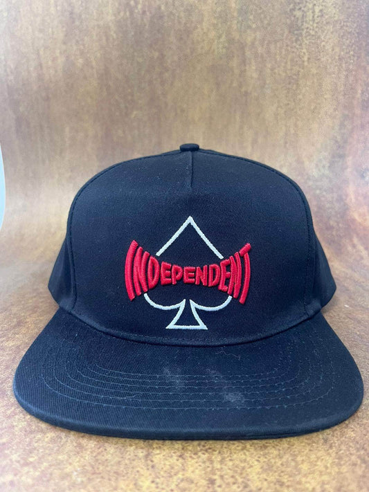 Independent Clothing & Shoes Black Independent Can't Be Beat 78 Snapback Cap Black