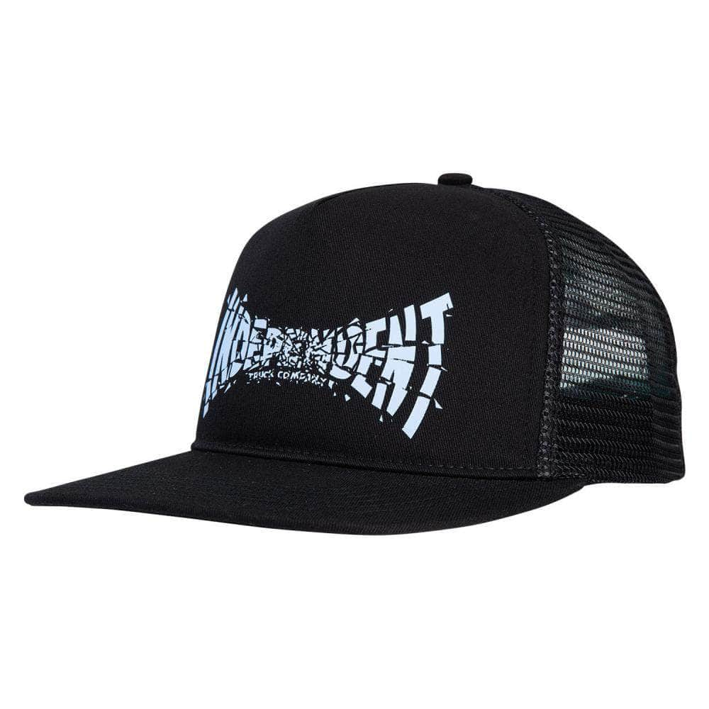 Independent Clothing & Shoes Black Independent Shattered Span Meshback Cap Black