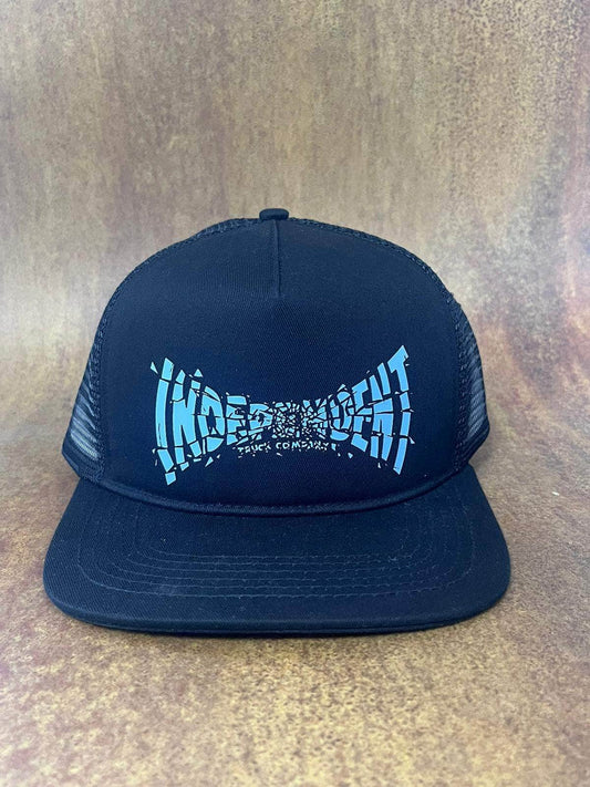 Independent Clothing & Shoes Black Independent Shattered Span Meshback Cap Black